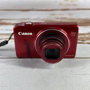 Canon PowerShot SX600 HS 16.0MP Digital Camera Red Won’t Power On